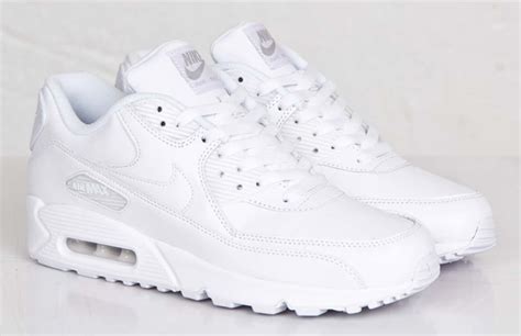 nike air max wit leer dames